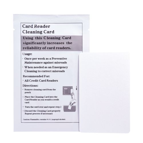 Door Lock Cleaning Card, Double Sided